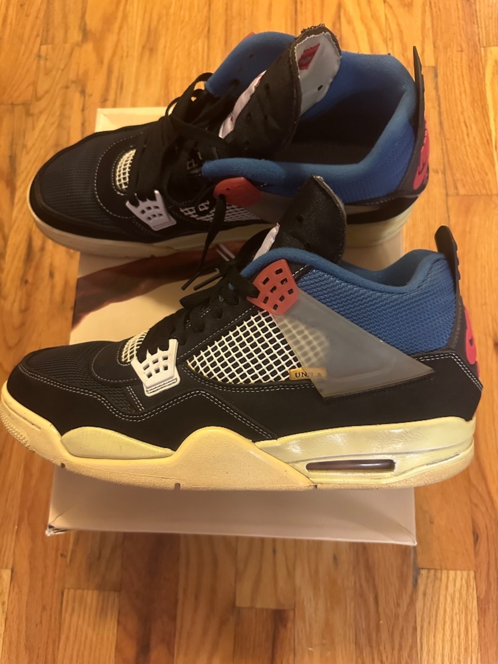 Jordan - Air Jordan 4 Retro x Union LA 'Off Noir'MEN'S